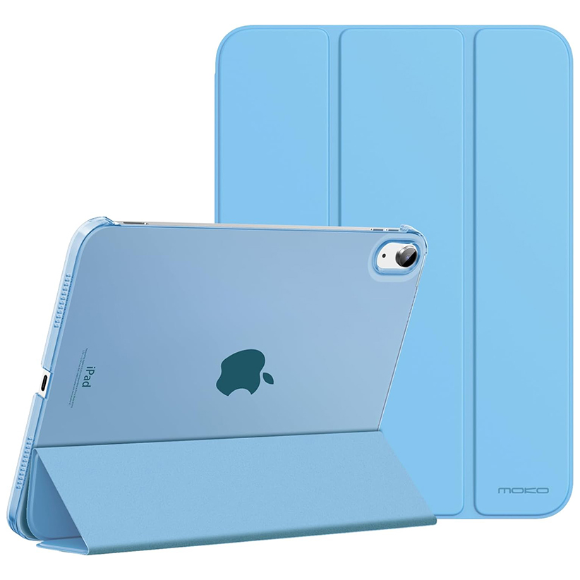 10th Gen iPad Case-Smart Cover Case for iPad 10th Gen 10.9 inch 2022, Support Touch ID, Auto Wake/Sleep